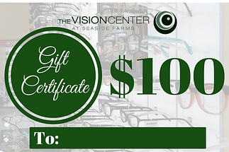 gift certificate 100